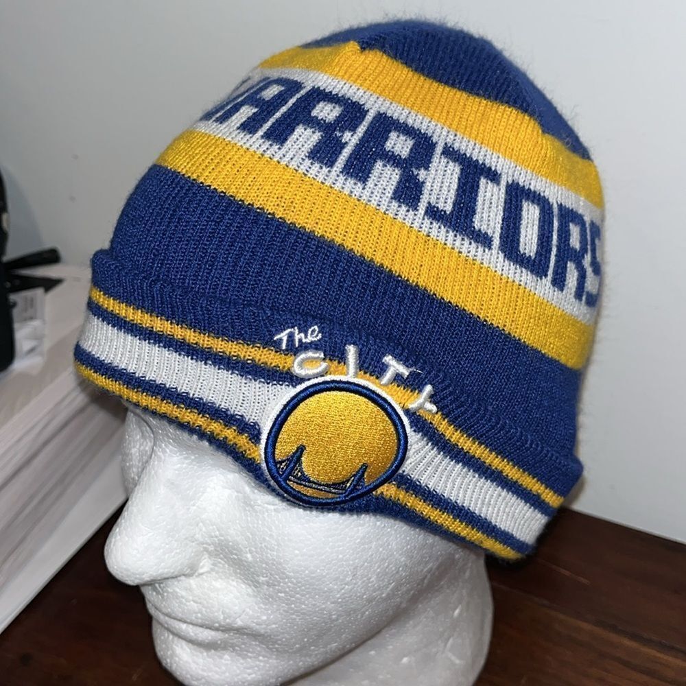 Steph Stephan Curry Basketball Golden State Warriors The City Knit Beanie Cap